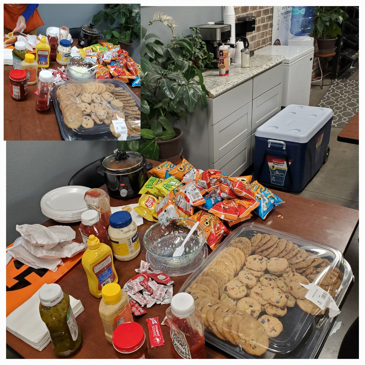 Denise B (@deniseb16513963) on Twitter photo Hot dogs, chips,cookies and drinks for 3501's hardworking associates. Just cuz they are all awesome! Thanks for all you do everyone! Enjoy!
<a href="/nickthd1/">Nick Herrera</a>
<a href="/MattCramer179/">m</a>
<a href="/Melinda11521488/">Melinda Carter</a>
<a href="/flipflopstm/">Tammy Murillo</a> Hot dogs, chips,cookies and drinks for 3501's hardworking associates. Just cuz they are all awesome! Thanks for all you do everyone! Enjoy!
<a href="/nickthd1/">Nick Herrera</a>
<a href="/MattCramer179/">m</a>
<a href="/Melinda11521488/">Melinda Carter</a>
<a href="/flipflopstm/">Tammy Murillo</a>