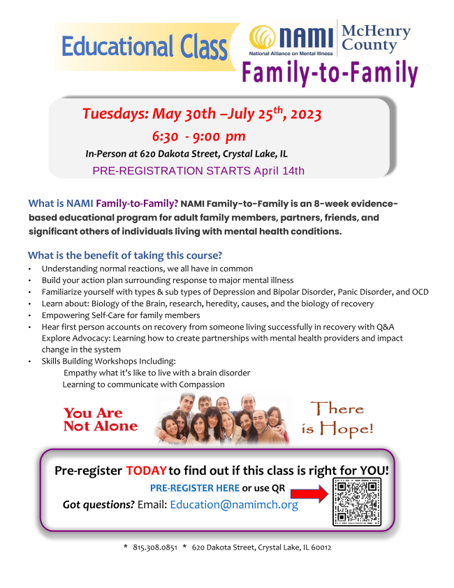 MchenryNami's tweet photo. Correction Family-to-Family Classes are From 6:30 to 9:00PM

https://t.co/Lp5biqezzp https://t.co/btvBDIUSQ5