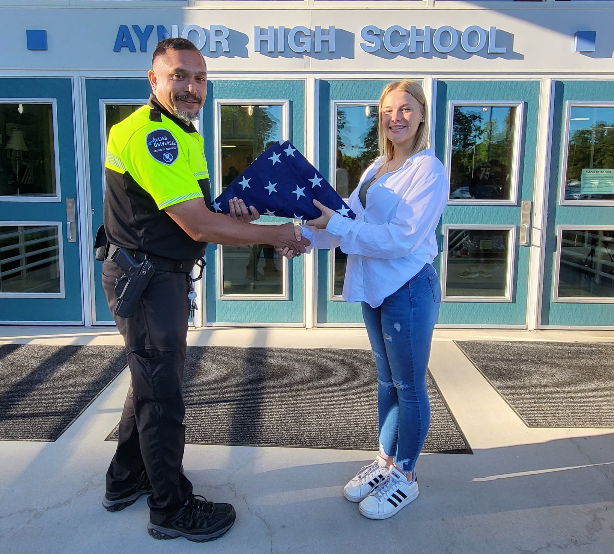 Aynor High School on Twitter "Thank you American Legion Post 111 for