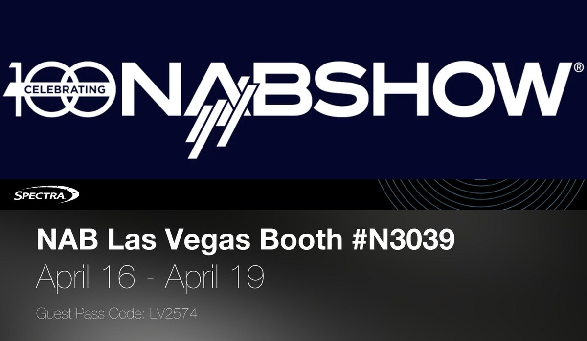 spectralogic's tweet image. Want to discover the next-generation of #contentstorage #technology that&apos;s helping the media industry evolve? Stop by Booth #N3039 at the 2023 @NABShow to see how Spectra can support your continual innovation. #SpectraShows #NAB2023 okt.to/ovgPqw