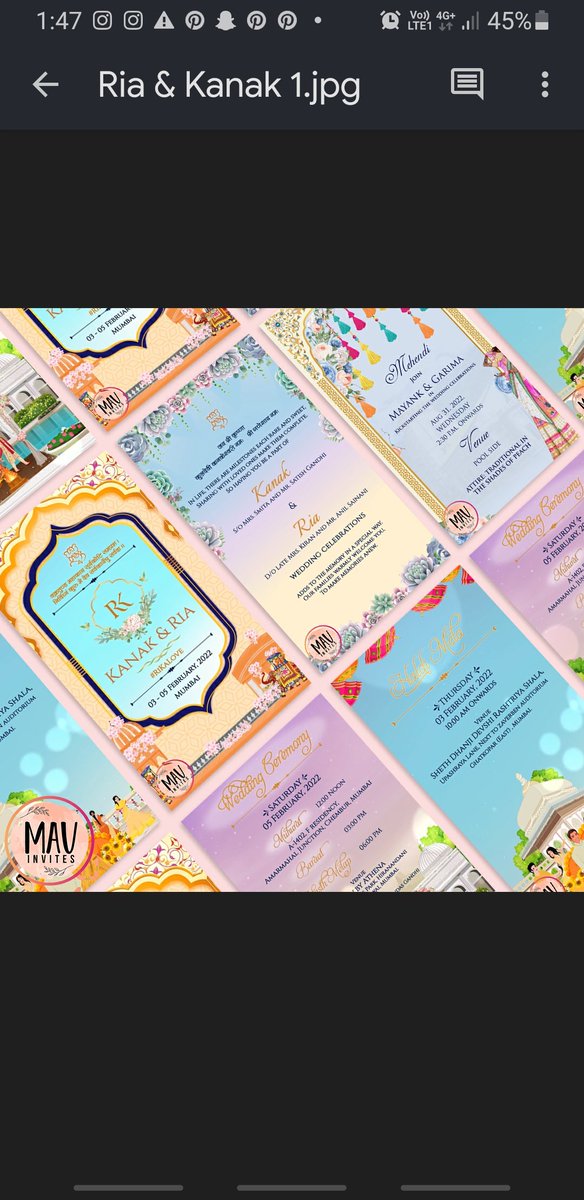 Indian Inspired Wedding Invitation || Template Design || Ecards 

+91 7340069076 
mavinvites.com 

#MavInvites #weddinginvitation #weddinginvitations #weddinginvitationvideo #uniqueweddinginvitations #ecards #einvitation #indianweddinginvitation #einvites