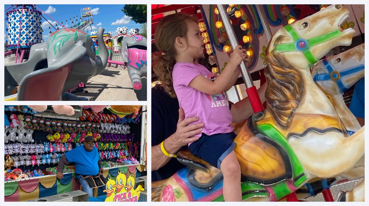 Carnival Rides and Kids Activities at the 71st Annual Ennis Bluebonnet Trails Festival April 14-16! For a complete schedule visit bluebonnettrail.org! #ennisbluebonnets23 #ennistx #ennistexas