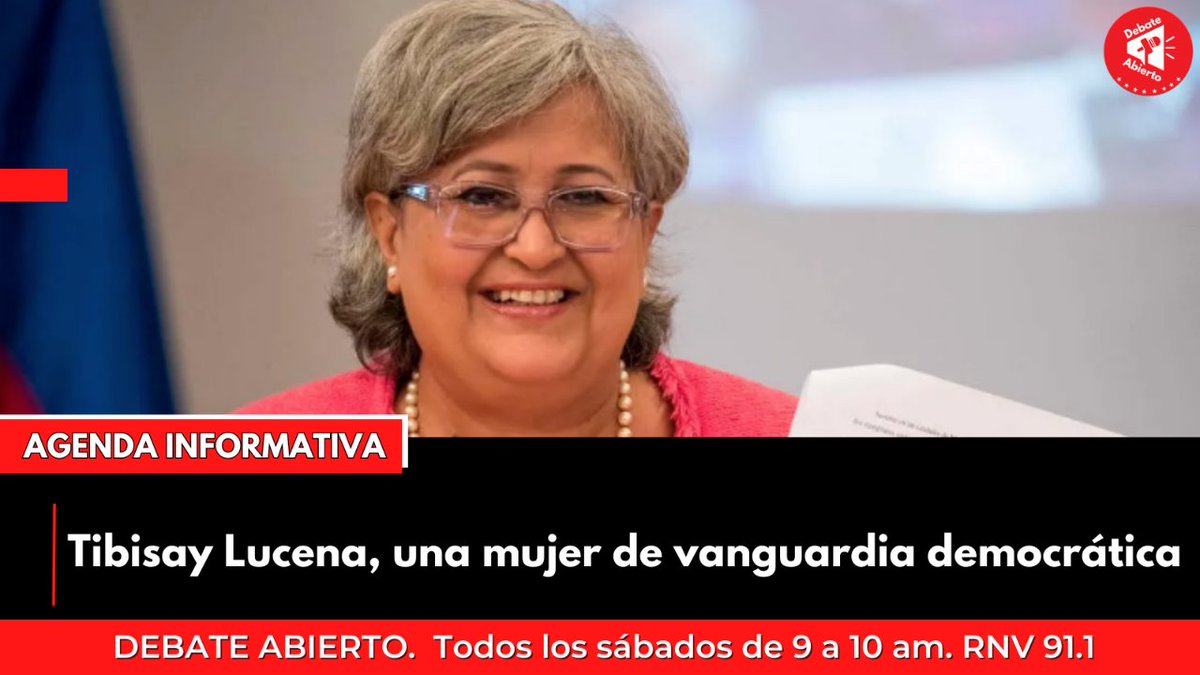 Cumplió funciones como presidenta del Consejo Nacional Electoral desde el 30 de abril del 2006 hasta el 12 de junio 2020, donde dirigió 18 elecciones incluyendo cuatro presidenciales y dos referéndum.

#debateabierto #tibisaylucena #cne #TibisayGuerreraDeLuz