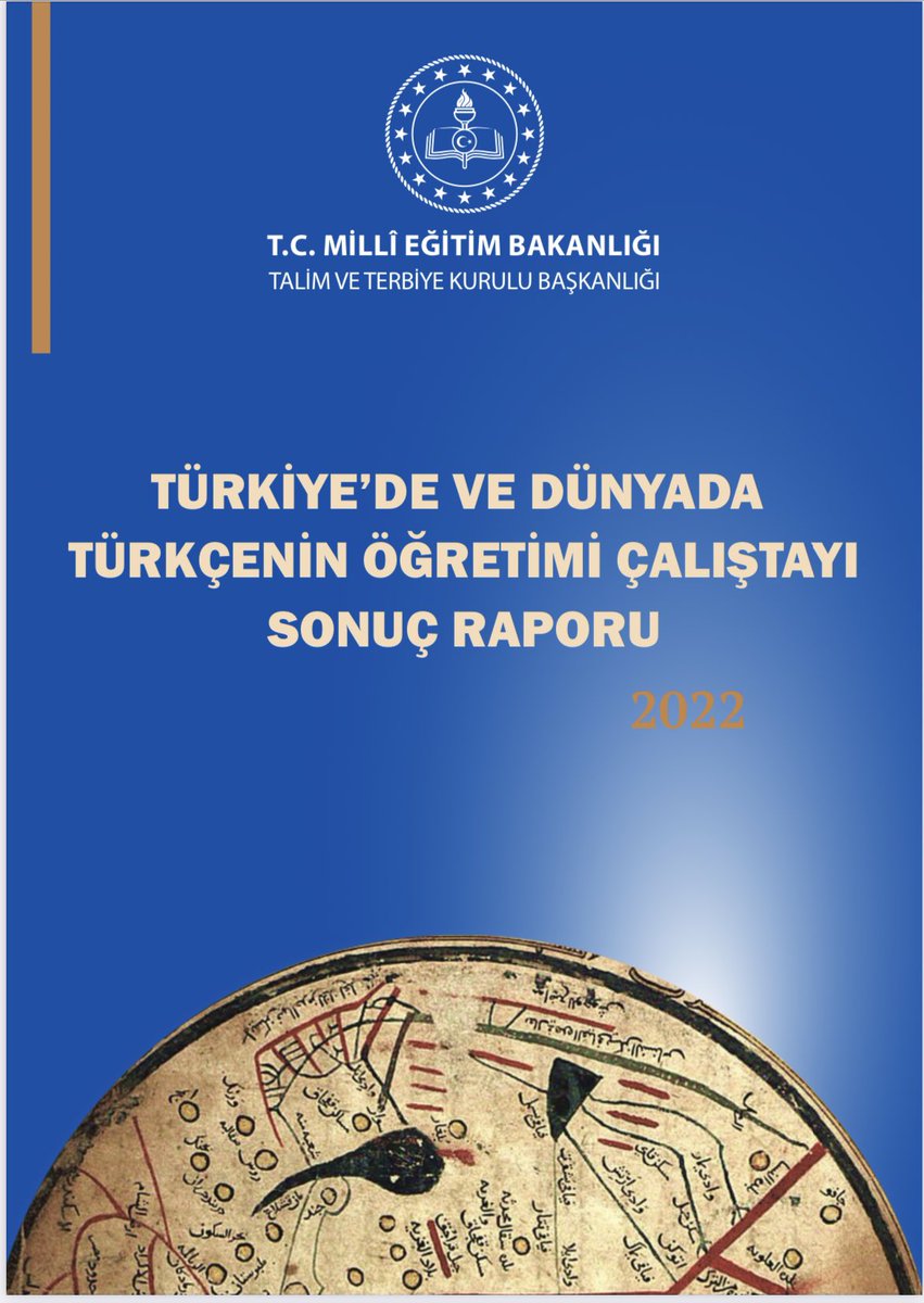 📢 🇹🇷Başkanlığımızca 26-29 Eylül 2022’de düzenlenen “Türkiye’de ve Dünyada Türkçenin Öğretimi Çalıştayı”nın sonuç raporu yayımlanmıştır. Aşağıdaki bağlantıdan raporu indirebilirsiniz. 

🔗 meb.ai/Uj6jJ3G

<a href="/tcmeb/">Millî Eğitim Bakanlığı</a>