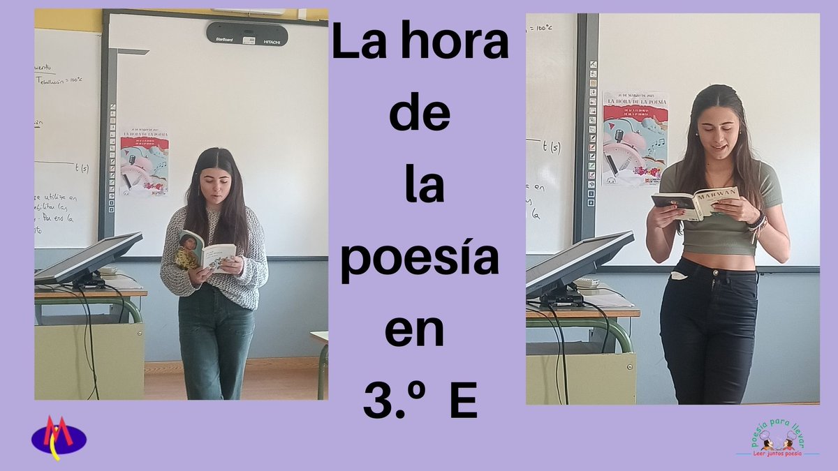 iesmcatalanzgz's tweet photo. "La Hora de la Poesía".21 de marzo.
Os dejamos el enlace de CANVA:
https://t.co/Nv0m007GEb
@RedEvolucionAr
@InnovaEduCar
@PoesIaxrallevar
@cpmariadeavila
#poesia
#deletras
#educacionpublica https://t.co/Ltk7IdAtYP