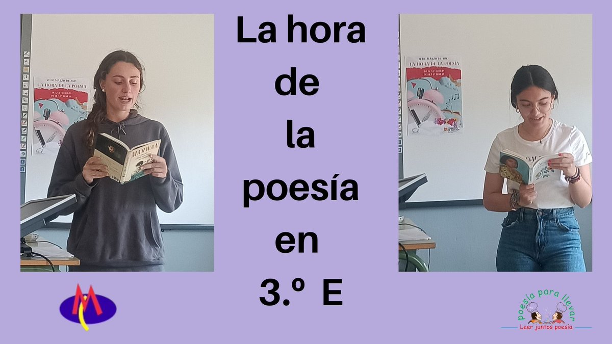 iesmcatalanzgz's tweet photo. "La Hora de la Poesía".21 de marzo.
Os dejamos el enlace de CANVA:
https://t.co/Nv0m007GEb
@RedEvolucionAr
@InnovaEduCar
@PoesIaxrallevar
@cpmariadeavila
#poesia
#deletras
#educacionpublica https://t.co/1vcAjAIYGb