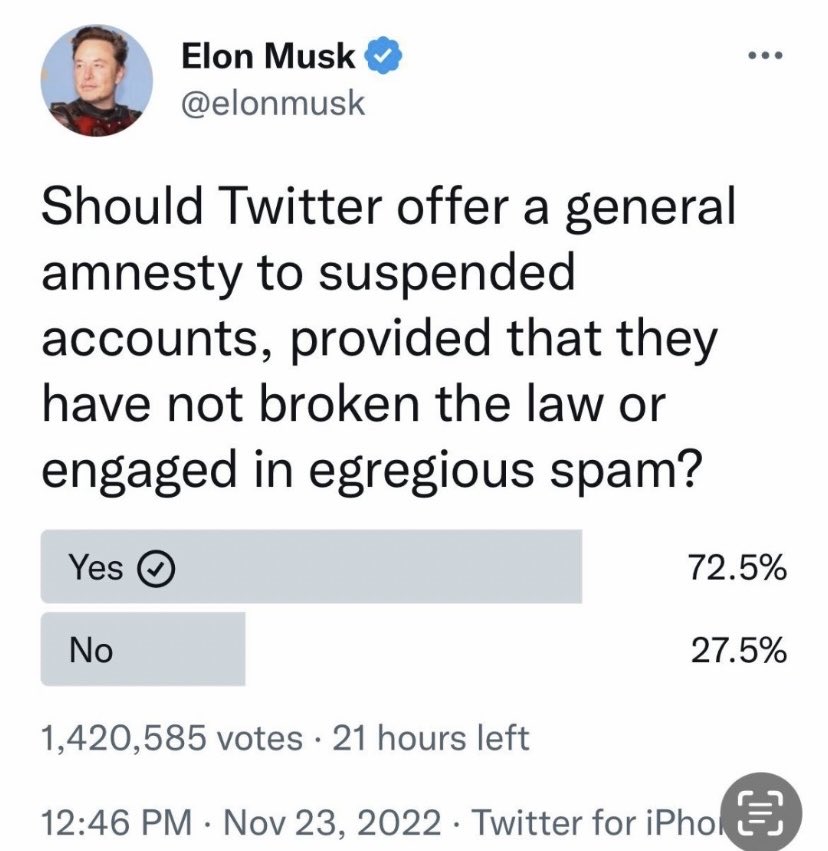 Elon,would you please consider reinstating at least one of my old accounts?I lost the first @pam_sands right after Trump in the 2nd purge of conservatives! 74+followers and @PammsyB last Nov.with 50k+! Poof it was gone! Thank you! ⁦@elonmusk⁩ 👊🏻❤️🇺🇸