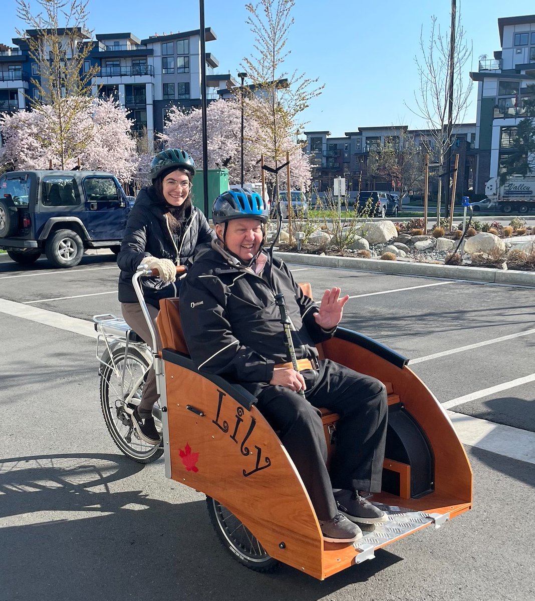 UFVCERA's tweet photo. A special thank you to Vedder Mountain Bike Co. for helping us get our trishaw back on the road after a blown tire yesterday enabling our friends at Elim Village to take a ride on the Rotary Trail this morning!

Interested on taking a ride? https://t.co/wYQskOJM19 https://t.co/uocXAwi6tc