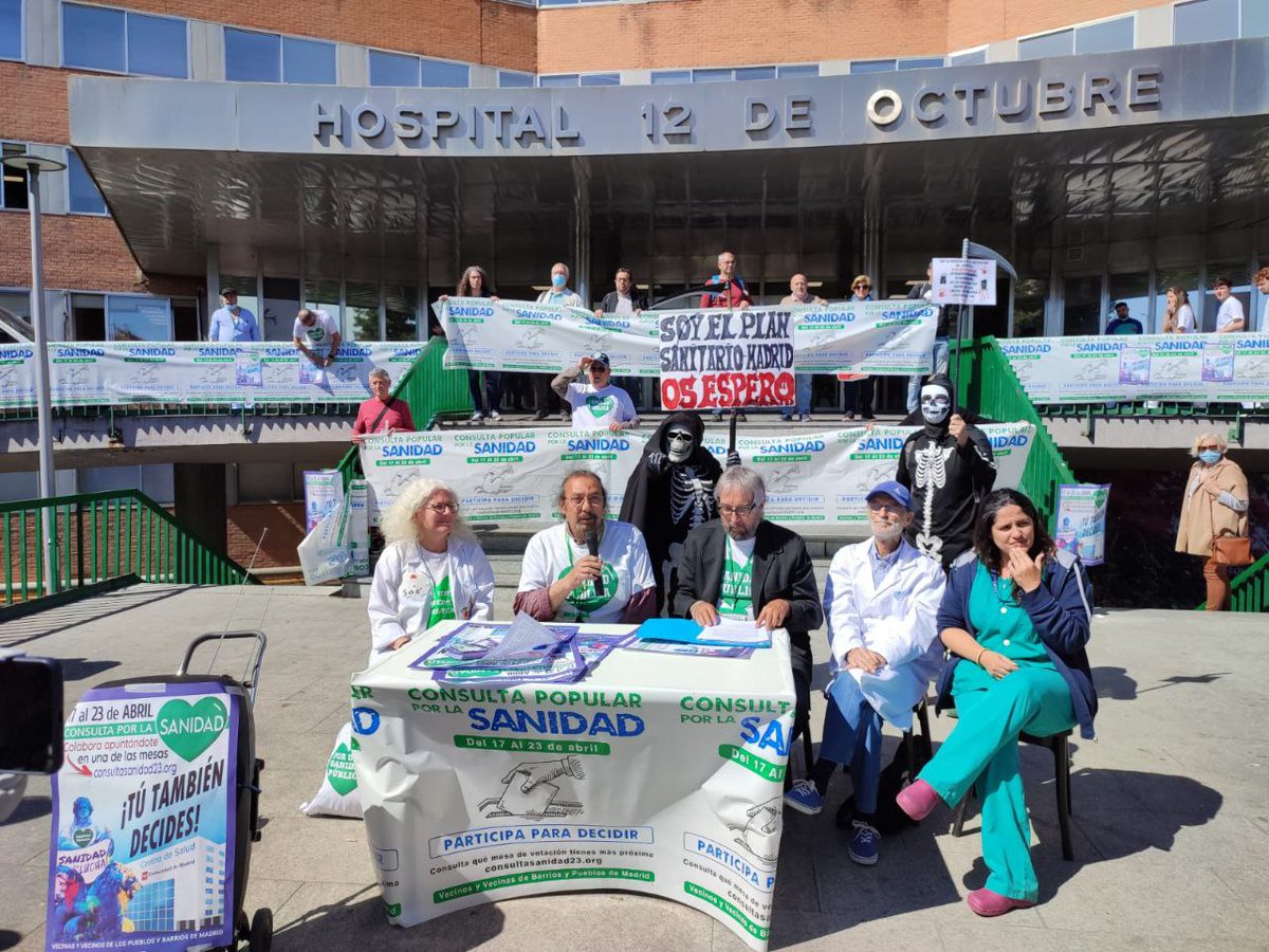 Vecinas y vecinos de barrios y pueblos de Madrid tweet media
