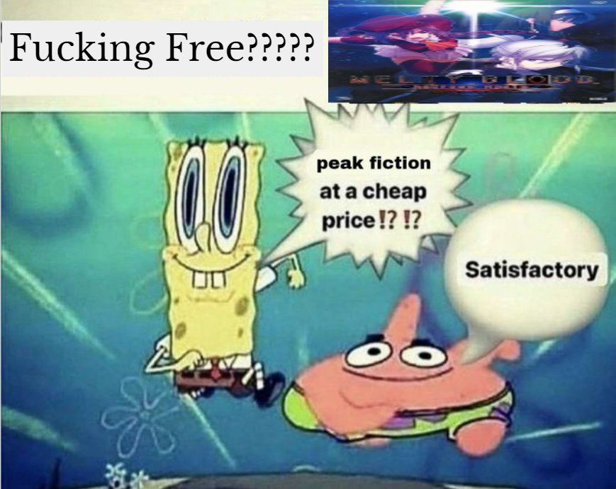 sick of strive's connection issues? wanna play a game with tons of air schmovement and a cast consisting of 93 awesome characters? play Melty Blood Actress Again Current Code today! ..did i mention it's completely free, has rollback and only takes unzipping a zip file to play?