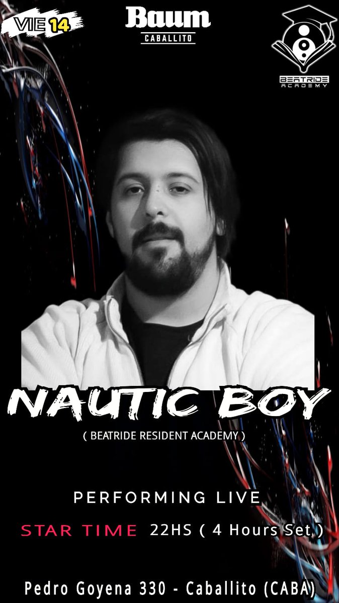Nautic_Boy's tweet photo. Hoy @ Baum Caballito https://t.co/64O6ojaun3