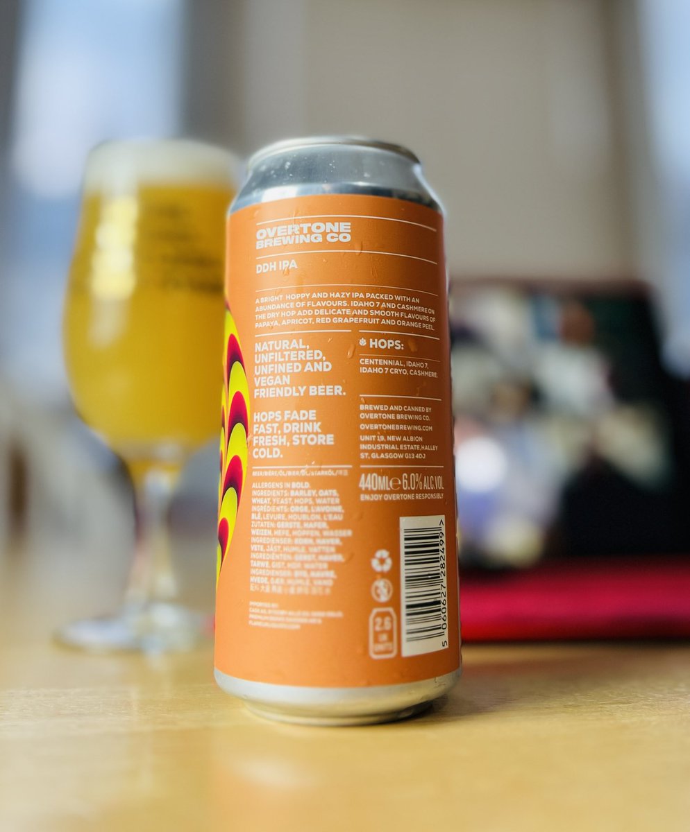 banksiemagic's tweet photo. Next up @overtonebrewing Moving In Circles, a DDH IPA.
Lots of stone fruit & tropical notes with an underlying bitterness. Decent ππ»
#ProperJobAmbassadors tasting night https://t.co/16HfhSbsFV