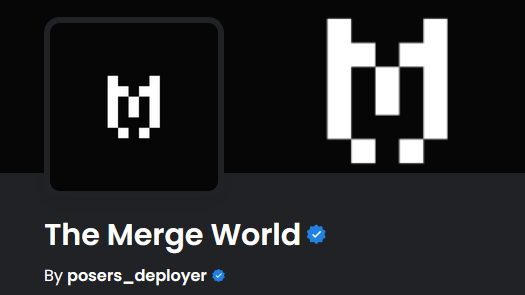 The Merge World tweet media