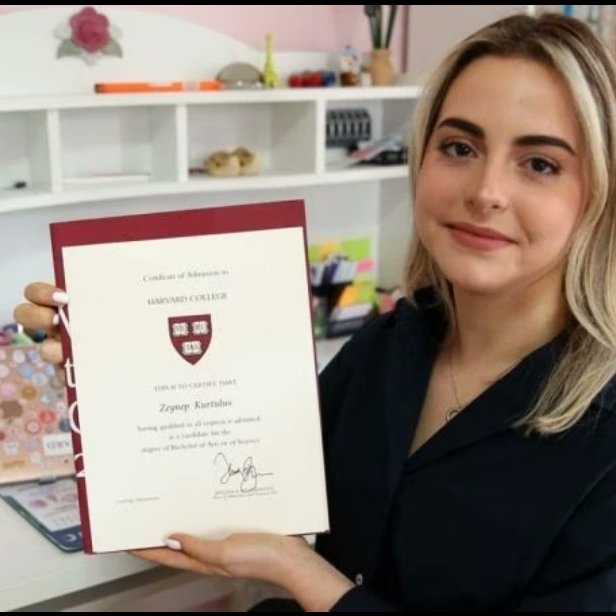 cal1850resmi's tweet photo. 12 G sınıfından öğrencimiz Zeynep Kurtuluş Harvard Üniversitesinden tam burslu olarak kabul aldı. https://t.co/QKZ3XdAeM3