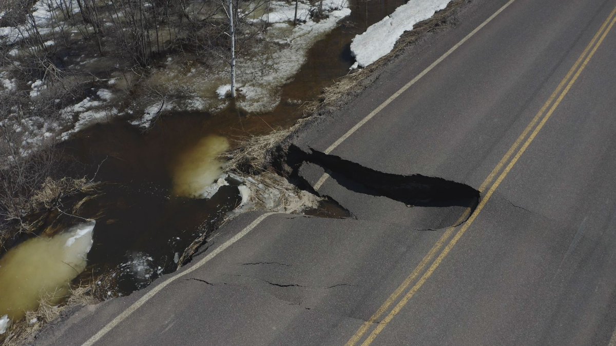 Northern News Now on Twitter "WOW! This year's spring flood is making