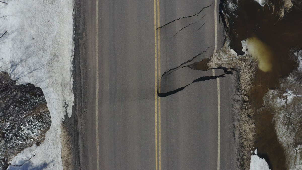 Northern News Now on Twitter "WOW! This year's spring flood is making