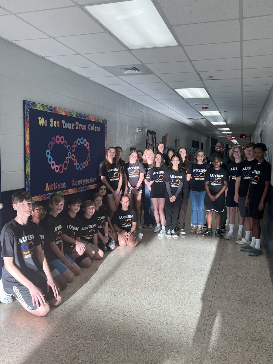 Kathy Cappuso (@kathycappuso) on Twitter photo We go beyond awareness <a href="/LarsonMS/">Larson Middle School</a> for Autism Awareness Month. Our LINK students promote #AutismAcceptance We go beyond awareness <a href="/LarsonMS/">Larson Middle School</a> for Autism Awareness Month. Our LINK students promote #AutismAcceptance