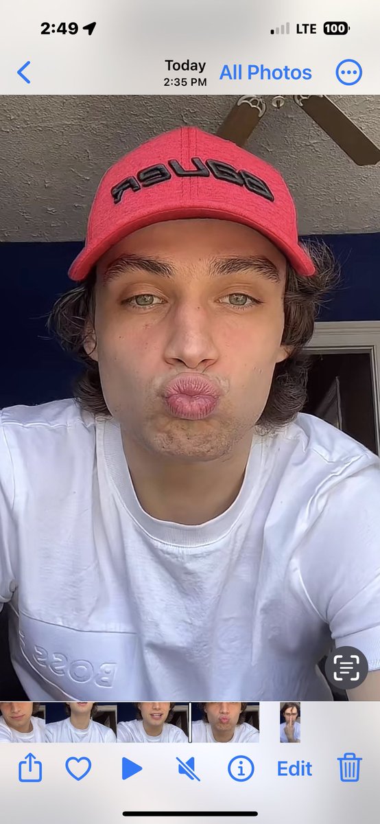 loriusvi's tweet image. Guys— that  slow -mo kiss 😘 🫠 I love him &amp;amp; his craziness 🤪 #obw