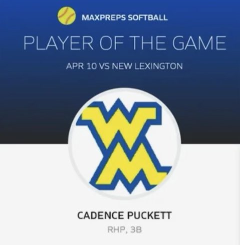 cadence_71's tweet photo. Having a great start to high school season!!! Me and my teammates are 6-3  through the first 9 games. I can’t wait to continue to work hard throughout the rest of the season!! @TornadoesWest @UFOilerSoftball @AshlandUSball @OhioBobcatSB @MuskingumUnivSB @NDCsoftball @UMOSoftball https://t.co/xTkilZddWL