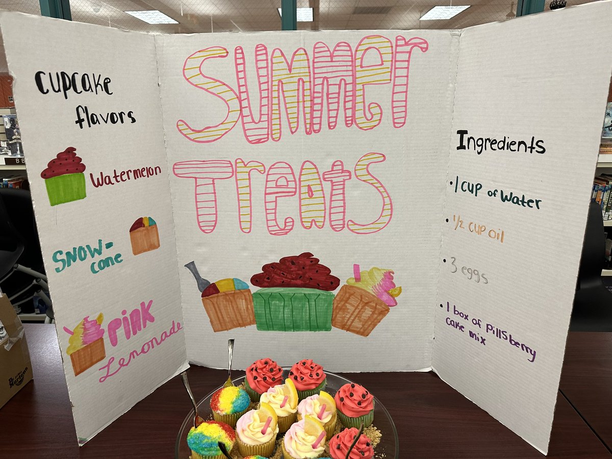 RMSculinary's tweet photo. Spring 2023 cupcake 🧁 wars winner!! #winner #bakers #summertreats! https://t.co/cDR5cCervK