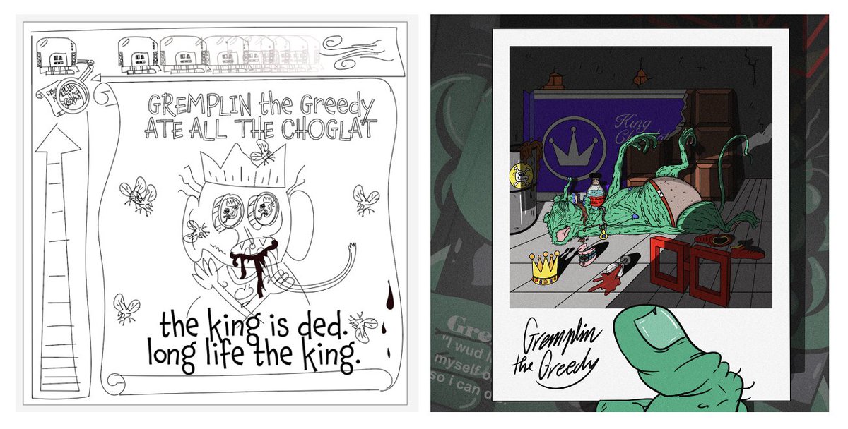 murkymire's tweet photo. For those of us unable to be in NYC, we've published an introspective with @zamees in which he discusses and leaks:

+ LEAKs the 4th art piece!
+ LEAKs for all 4 early sketches
+ Talks about the "making" of the series
+ How to acquire the 4th piece!

https://t.co/KlNla1YS0S https://t.co/BMQX8SULO2