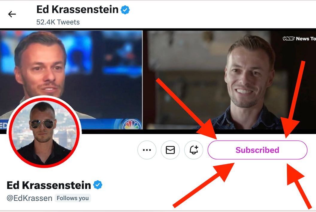 Ed Krassenstein tweet media