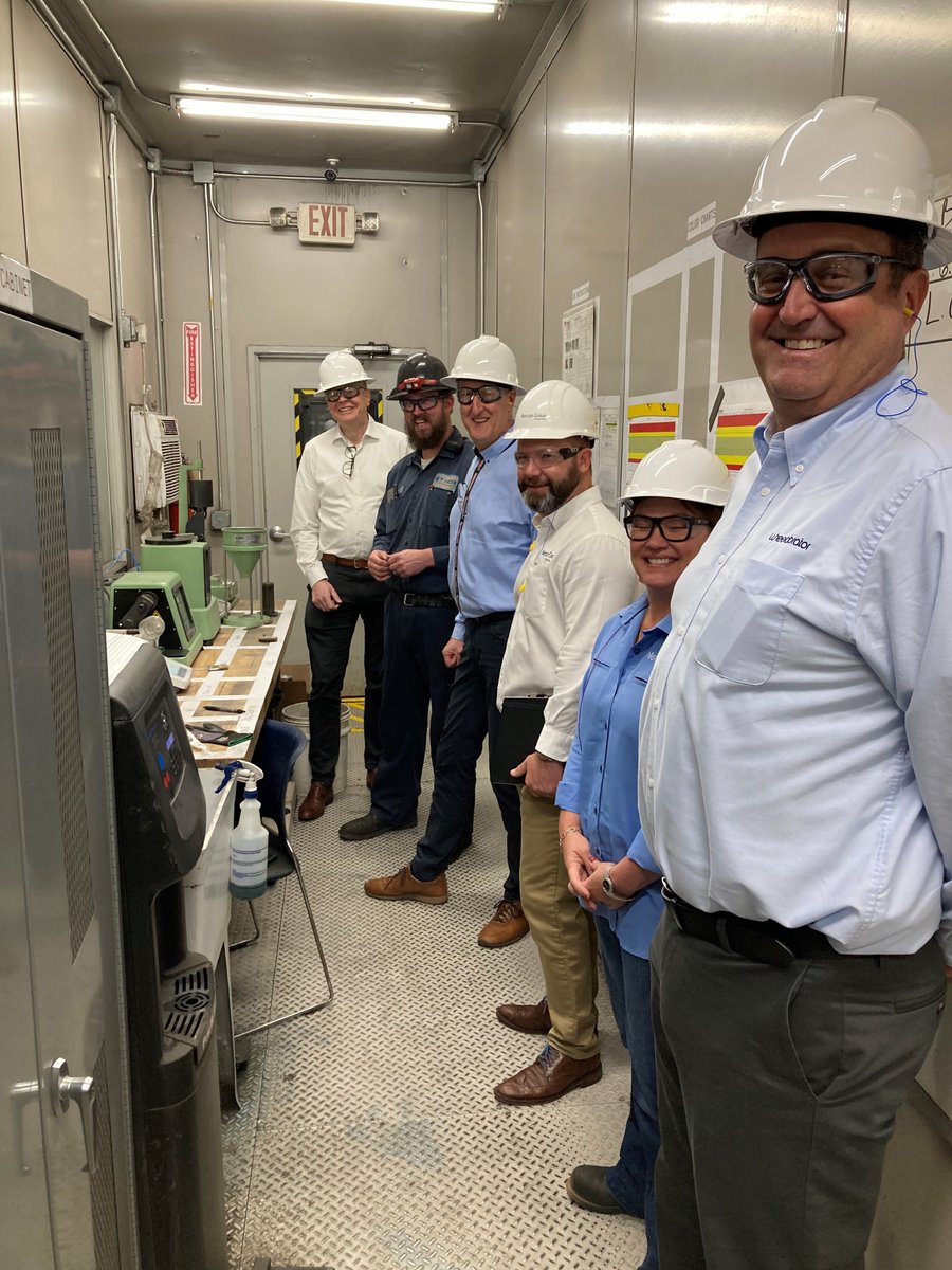 Simpson_Group's tweet photo. The Wheelabrator Group team visited a foundry in Georgia this week. They had a chance to see a lot of Simpson Sand Testing Equipment in action.
#sandtestingequipment #foundry #SimpsonSolution #TeamNorican https://t.co/ilJnFLMnfH