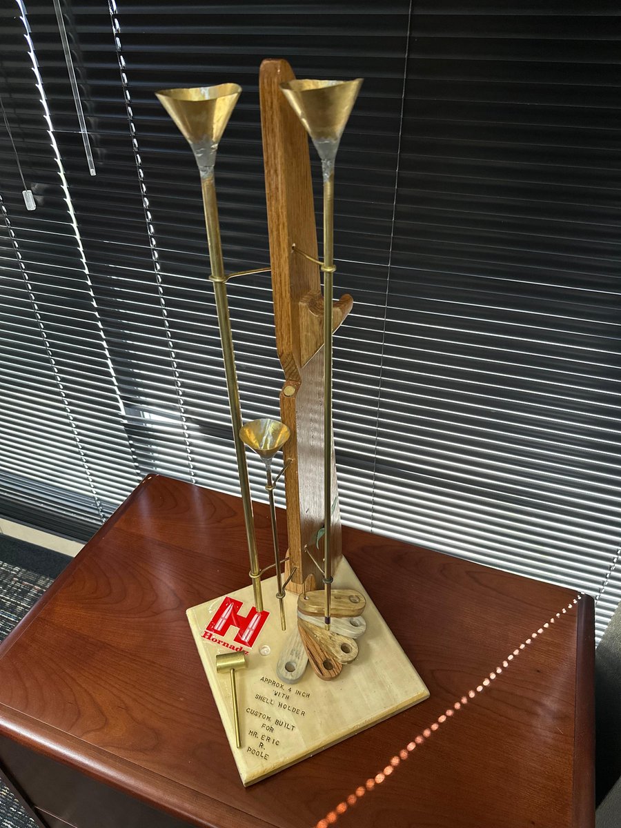 GunsAndAmmoMag's tweet image. Subscriber Wayne Lintner of Wisconsin fabricated this beautiful and functional powder drop complete with a #Hornady sticker. It’s a humble reminder to us that G&amp;amp;A enjoys the most passionate readership community. #ThankYou