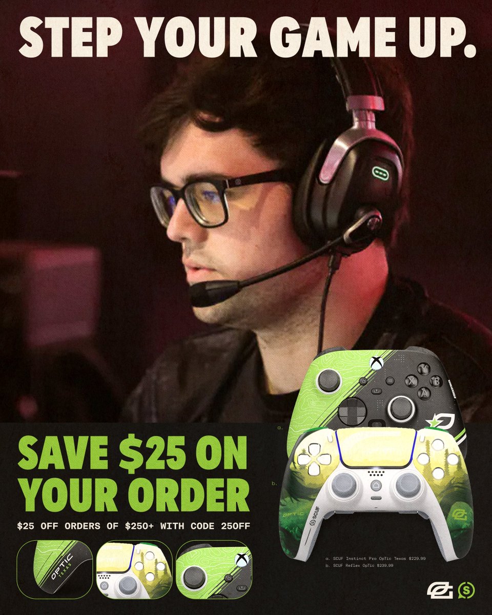 OpTic Dropped on Twitter "Gotta cop the OpTic Evergreen Controller