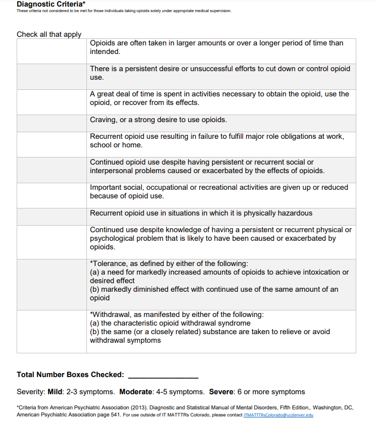 Dsm 5 Criteria For F41.1