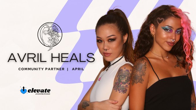 Streamate Spotlights Avril Heals as April 'Elevate' Community Partner @AvrilHeals @StreamateModels https://t