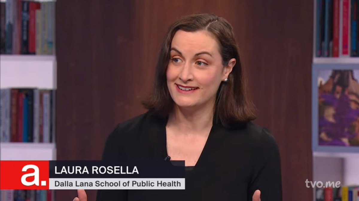 THP_hospital's tweet photo. How is AI helping to advance science, health research and medicine?

Using a machine learning model, Dr. @LauraCRosella was able to analyze and accurately predict who among a population in Ontario will develop diabetes in the next five years.

Watch the segment on @TheAgenda to learn more: https://t.co/h13aJH55Lw

@spaikin @UofT_dlsph