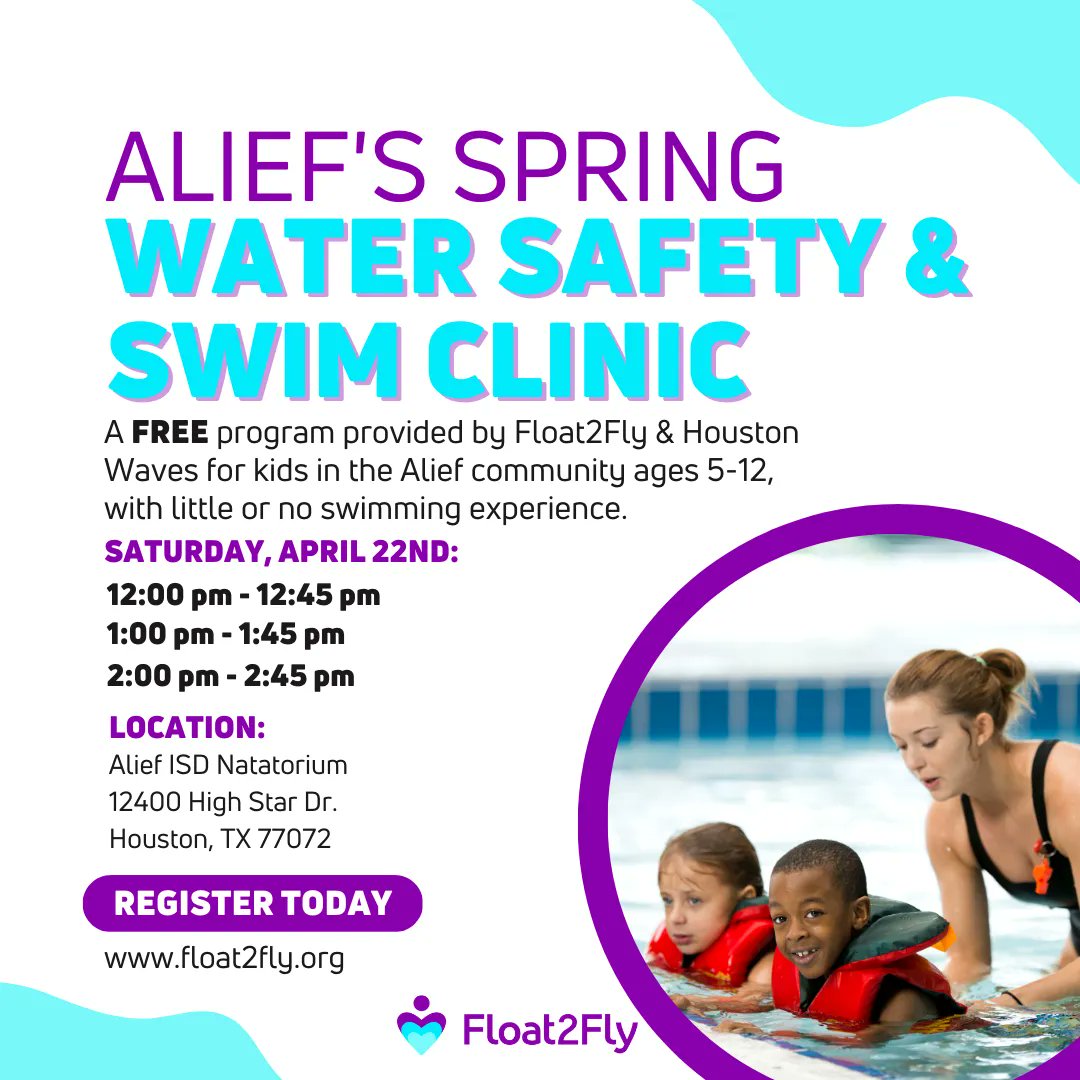 Alief ISD on Twitter "Float2Fly is teaming up with Houston Waves for a