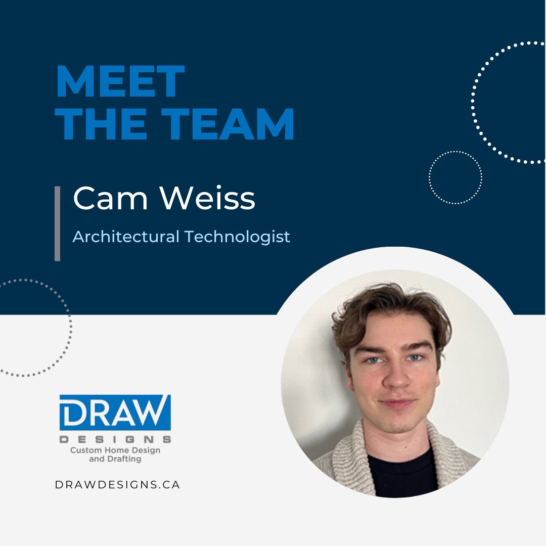 DRAWDesigns1's tweet image. #FridayFeature Ever since Cam could use a computer, he’s been using various programs to make digital art, alter photographs, and create virtual experiences. He has always been attentive to detail so he knew Architectural Technology would be a good fit for him. #yegarchitecture