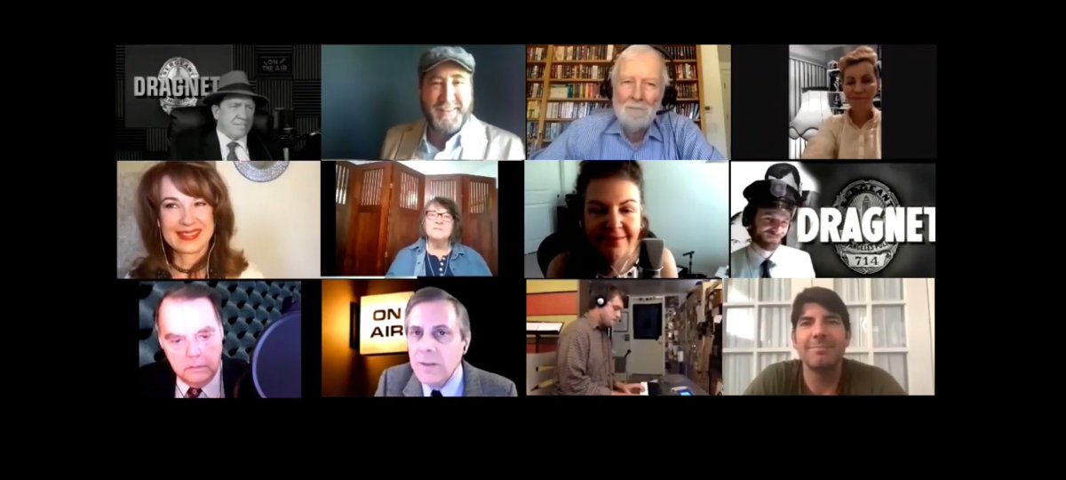 MPTF's tweet image. A crime classic comes to life with a fun new production from the #HollywoodRadioPlayers benefiting MPTF! Check out #DRAGNET: THE BIG BOUNCE 👮 : mptf.com/dragnet-the-ho…