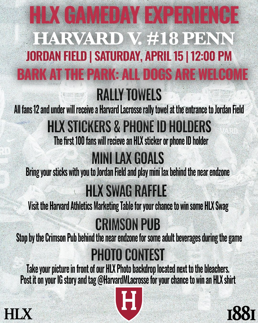 Harvard Men's Lacrosse on Twitter "We can't wait for tomorrow! You won