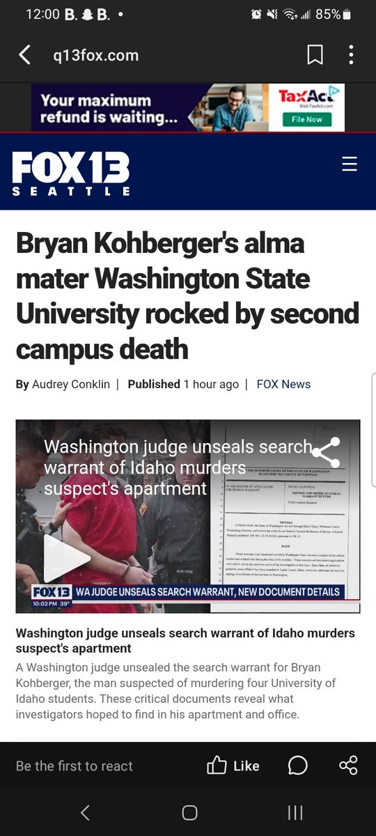 jamesaldrich25's tweet photo. Another media "professional" using Kohberger's names for clicks. This is ridiculous. A student at WSU died, but rather than honor this guy, you completely take the focus off him. The disrespect is appalling. https://t.co/qNu3gz20eG