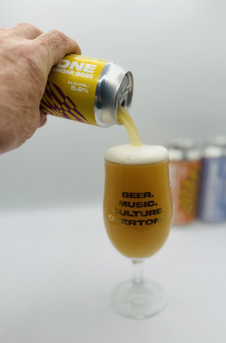 banksiemagic's tweet photo. Wow to this one! @overtonebrewing Mirabelle Plum & Ginger Gose. Bitter sweet with a warming hit of ginger. Like this a lot!
#ProperJobAmbassadors tasting night. https://t.co/4kqhrGQMJj