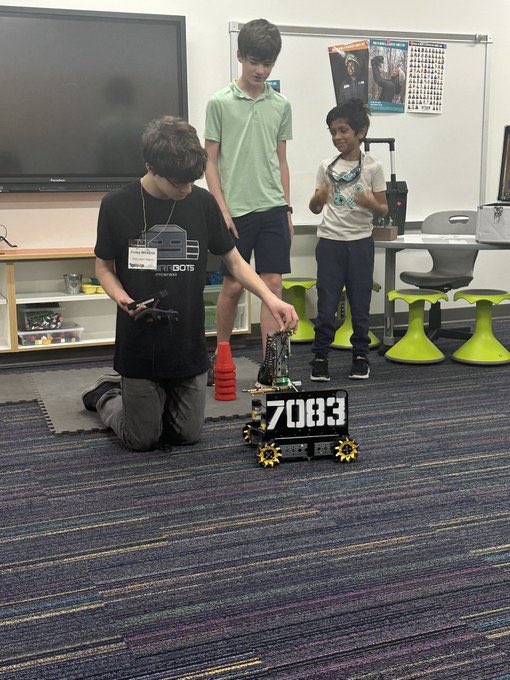 The very best pet of science enrichment day was to see these Fuller Falcon graduates who have continued their science learning to come back as presenters. @