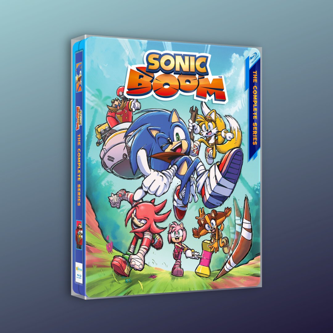 Sonic Boom: The Complete Series Blu-ray (SteelBook)