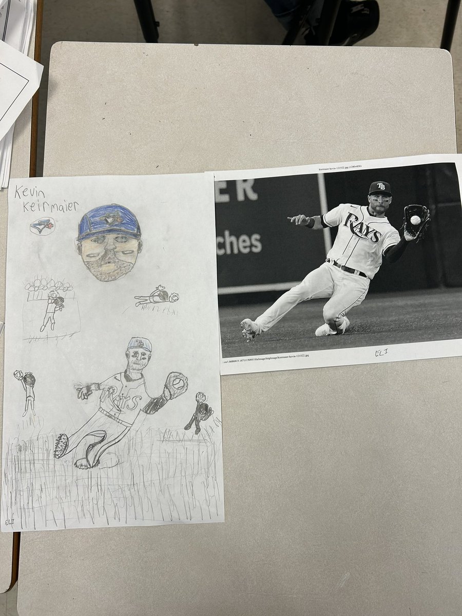 Amazing caricature drawings happening in art this week! <a href="/SawmillCreekES/">Sawmill Creek</a>