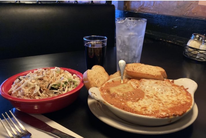 SomeGuysPizza's tweet photo. Beef ravioli in vodka sauce! Come on by, 4pm to 9pm
⁦@SomeGuysPizza⁩ 
317-257-1364  Have a great weekend folks.🕶️🍕🌞 https://t.co/7Rww7Rs0YB