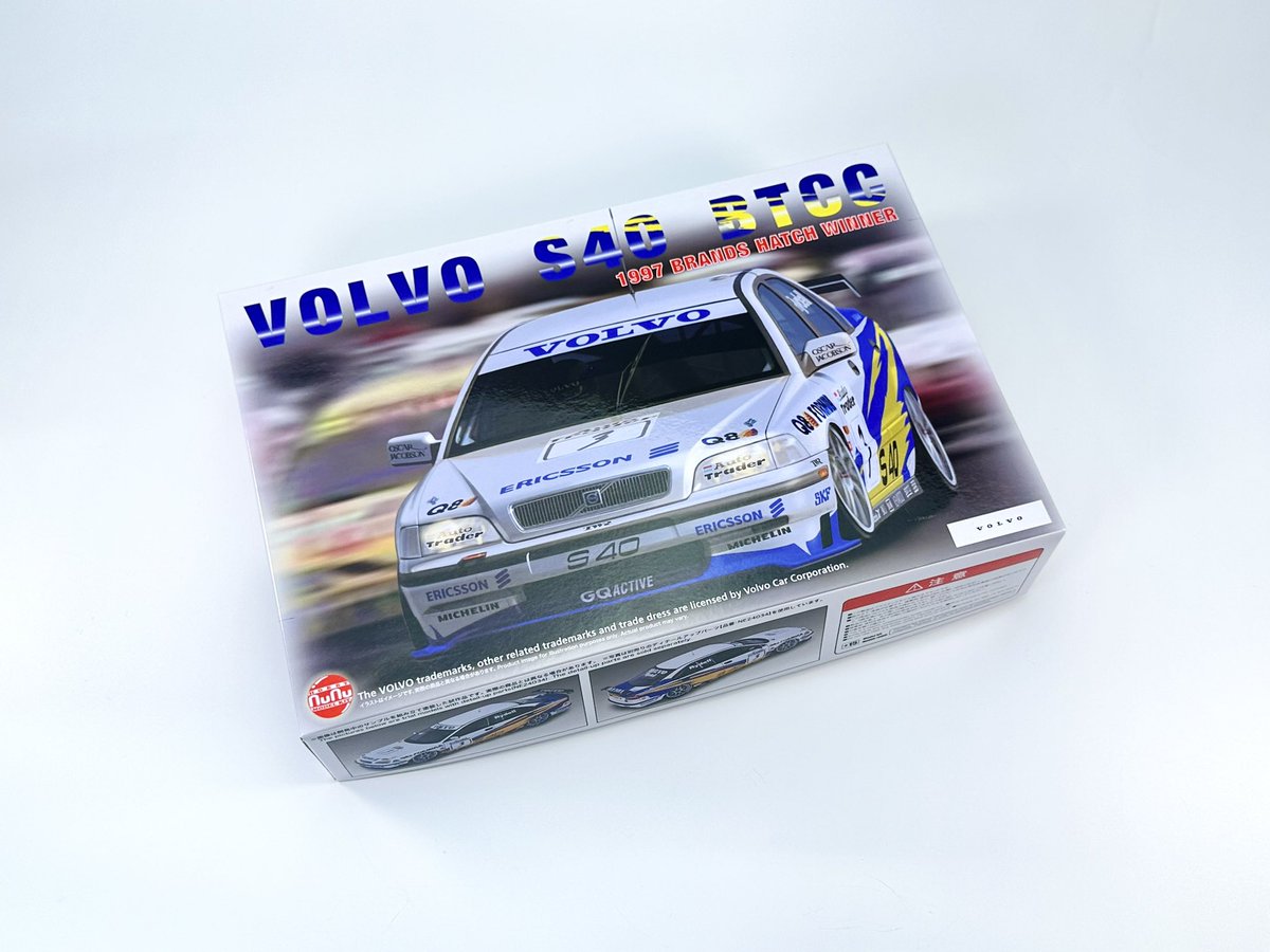 NUNUmodelkit's tweet photo. PN24034  1/24  Volvo S40 BTCC 1997 BRANDS HATCH WINNER  &amp; NE24034  DETAIL UP PARTS #Volvo  #btcc #beemax #platz #S40 https://t.co/Gxf7dtRn5B