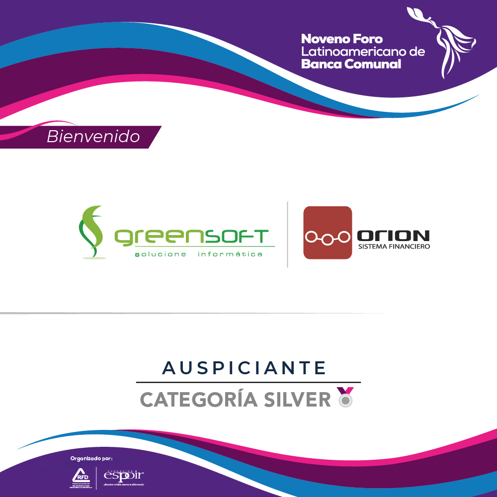 rfdecuador's tweet photo. 🌟 Nos complace contar con el respaldo de #GreenSoft, una empresa líder en soluciones tecnológicas sostenibles en el Noveno Foro Latinoamericano de Banca Comunal💪
Inscripciones, detalles y más 👉https://t.co/1aY9wNnEP5
#ForoBancaComunal #ESPOIR #Microfinanzas #RFD https://t.co/iKJpdi6rd8