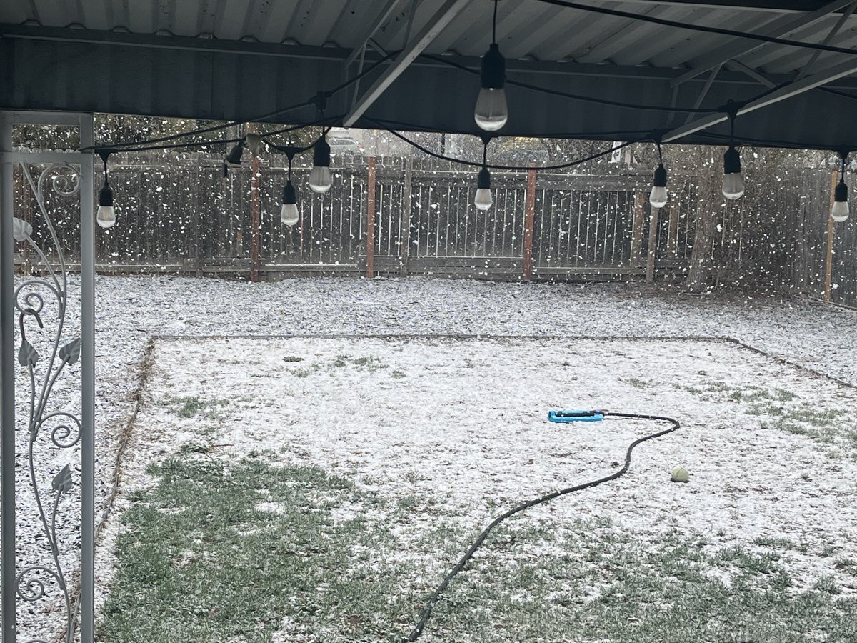 Tobias_Writes's tweet image. It was 85F earlier this week. Spring had sprung.
Go home weather, you're drunk: 

#weather #falsespring #spring #climate