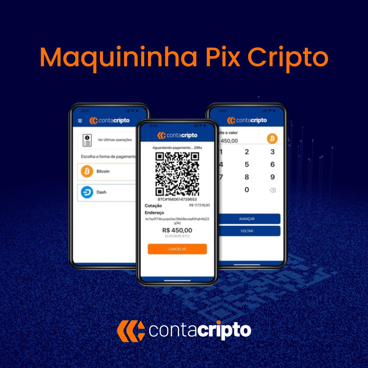 contacripto_'s tweet photo. Com o APP ContaCripto PDV sua empresa pode aceitar pagamentos em Bitcoin, Dash e outras criptomoedas, com conversão automática para Reais e o valor é disponibilizado na sua conta imediatamente.

Quer conhecer?

Acesse nosso site e fale conosco! 🚀

#ContaCripto #paguecomcripto https://t.co/w4xCizM2WU