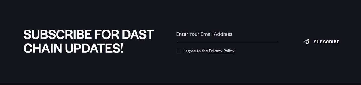 DASTChain's tweet photo. Hello there @DASTChain supporters!

You can now subscribe for updates regarding @DASTChain on https://t.co/W1HwxTSqot
Important things will be announced in the future, so stay tuned!
.
.
.
#Crypto #blockchains #innovation #DASTChain #edst https://t.co/9eR4raQKZk