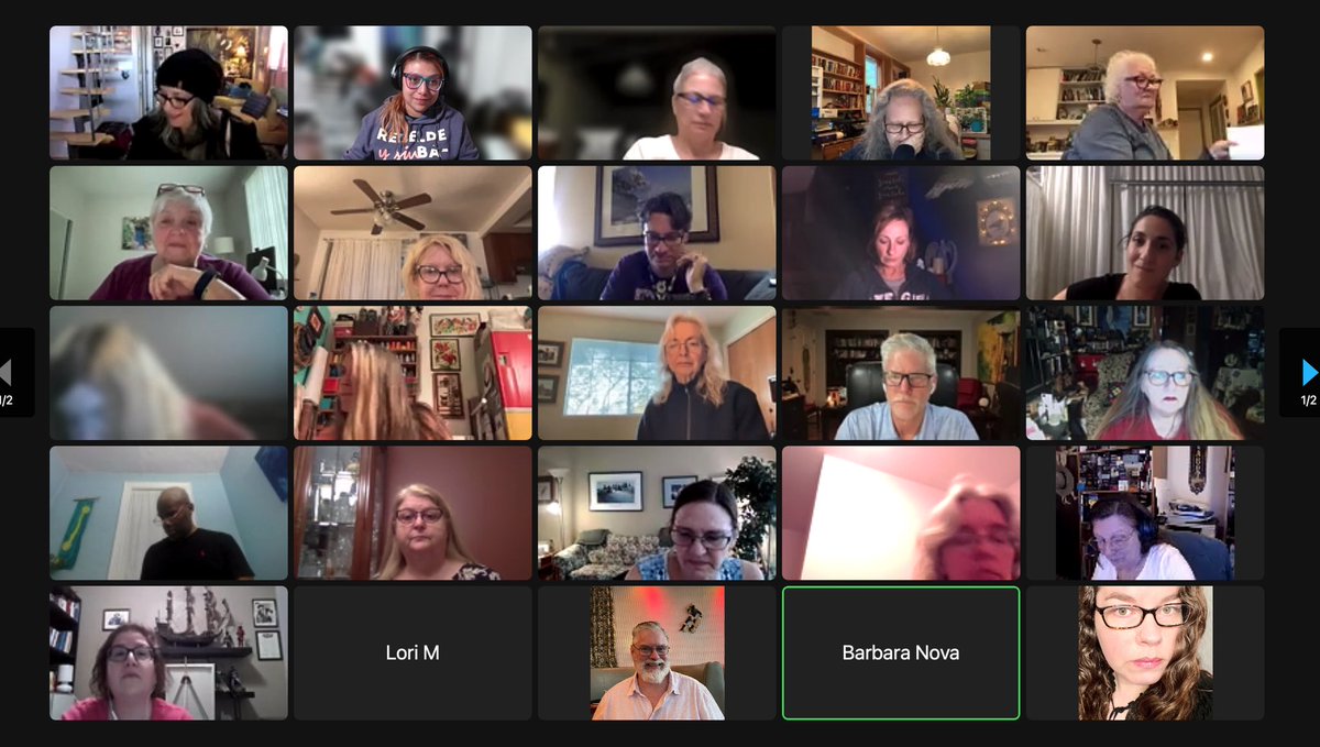 TaniaMichel's tweet photo. Thank you so much for such a wonderful class @carrieparis! #charmcasting #divination #ofrendaoracle https://t.co/UYV0iQPQAY