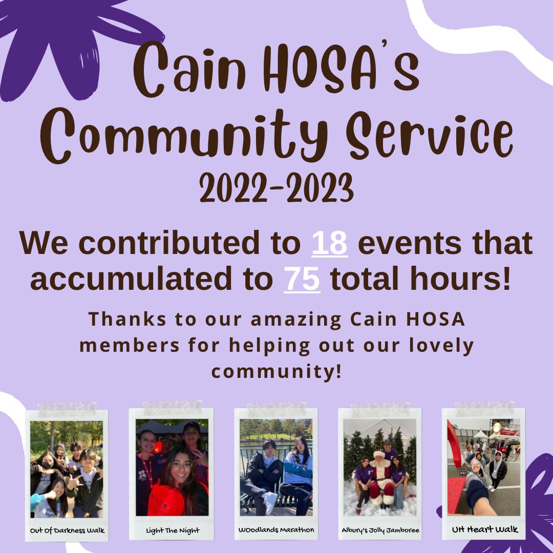 Klein Cain HOSA tweet media