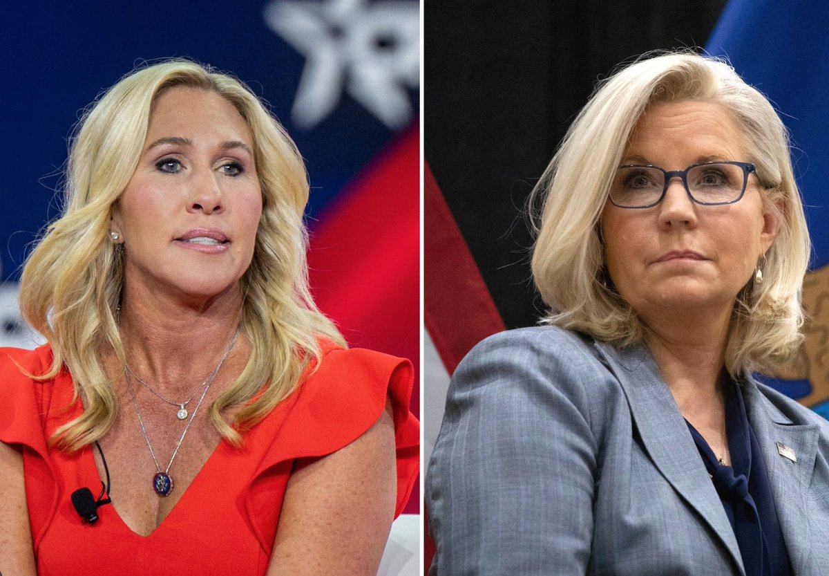 BREAKING:  Liz Cheney has just called for Marjorie Taylor Greene's security clearance to be revoked after she defended Jack Teixeira, the suspect in the Pentagon documents leak.

Cheney stated:  "Marjorie Taylor Greene makes clear yet again that she cannot be trusted with